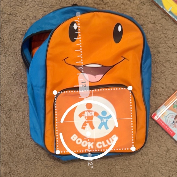 Vintage 90’s Nick Jr. Book Club Backpack with Lot of 7 Books Plus Play Pamphlet - Picture 14 of 15
